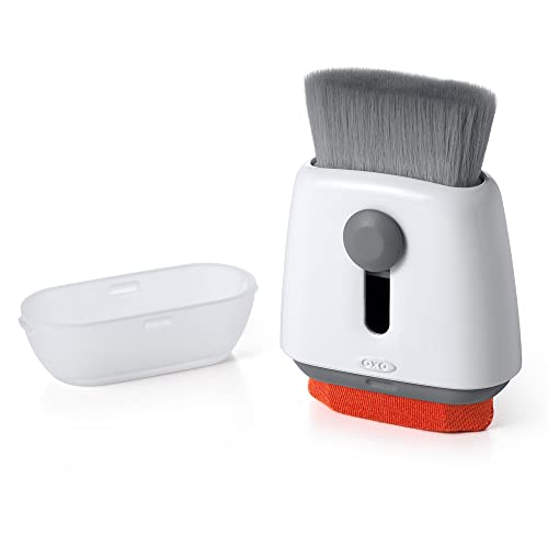 OXO 12246100 Good Grips Sweep & Swipe Laptop Cleaner, White, One Size - Cleaning Set