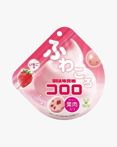 UHA Kororo Fluffy Strawberry Fruit Gummy | Default Title