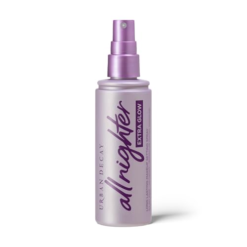 Urban Decay De-Slick Oil Control Matte Makeup Setting Spray - Travel Size - Controls Oil, Blocks Shine & Locks Makeup in Place - Oil-Free, Microfine Face Mist - Clear - 4.0 fl oz