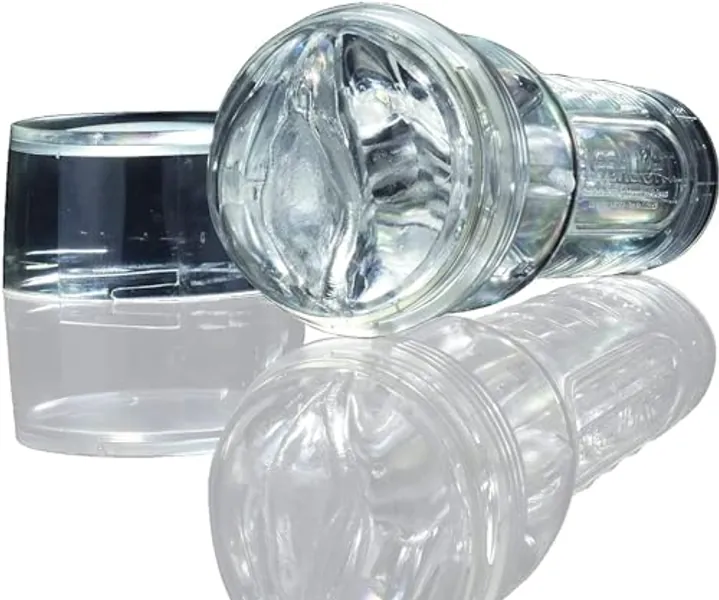 Official Fleshlight | Ice Lady | Clear Male Sex Toy