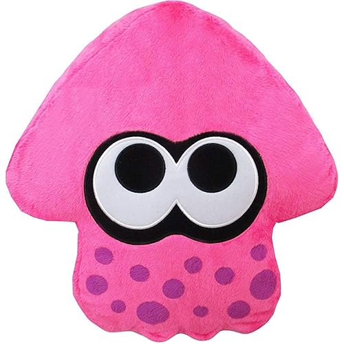 Splatoon squid cushion NOW IN PINK : D
