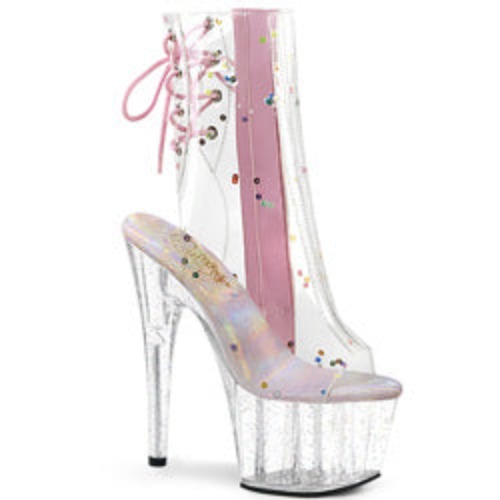 Adore-1018C-2 | Baby Pink/Clear / 9