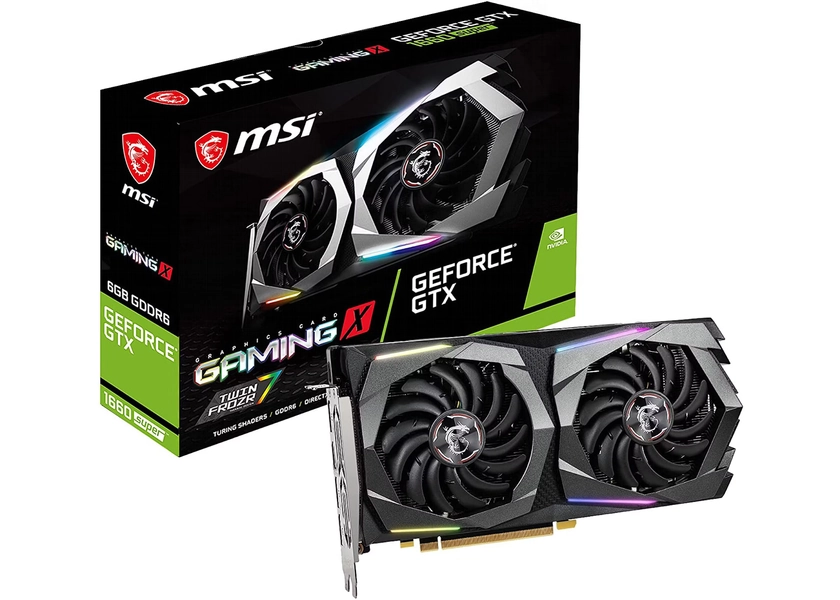 NVIDIA MSI GAMING X GeForce GTX 1660 SUPER 6G  Graphics Card