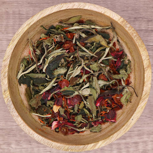 Strawberry Starling - Loose-leaf tea / 2.6 oz zip pouch (avg. 30 cups)