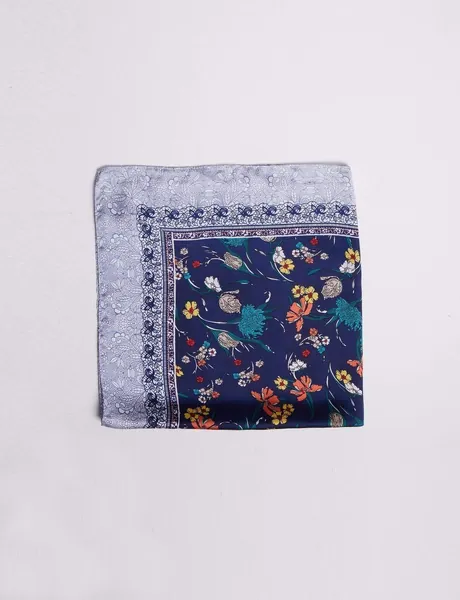 Abstract Floral-Print Neckerchief by Shuuk