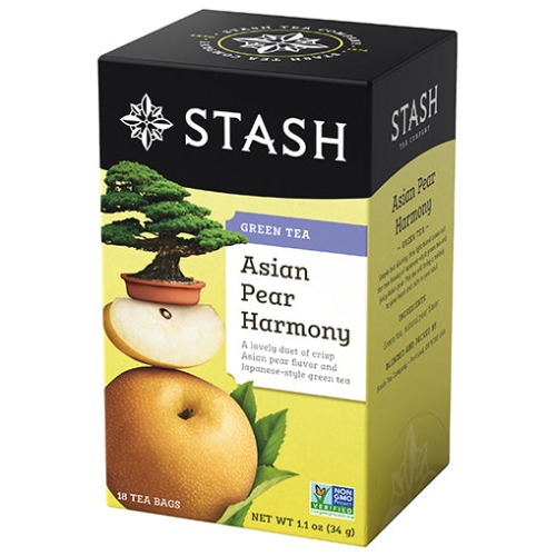 Asian Pear Harmony Green Tea | Case - six 18 ct boxes