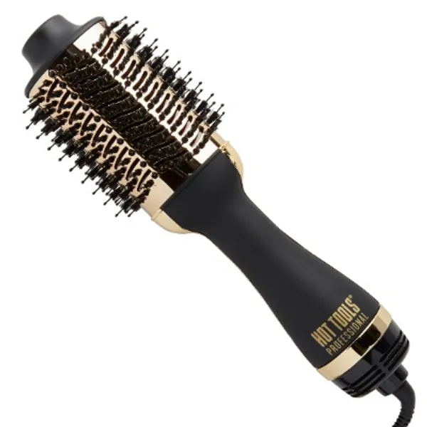 HOT TOOLS Pro Artist 24K Gold One Step Volumizer Hair Dryer and Hot Air Brush