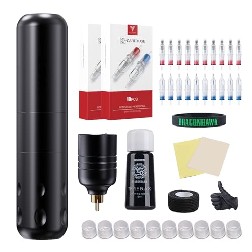 Throne Jose Palomares Dragonhawk S9 Wireless Tattoo Kit, Complete