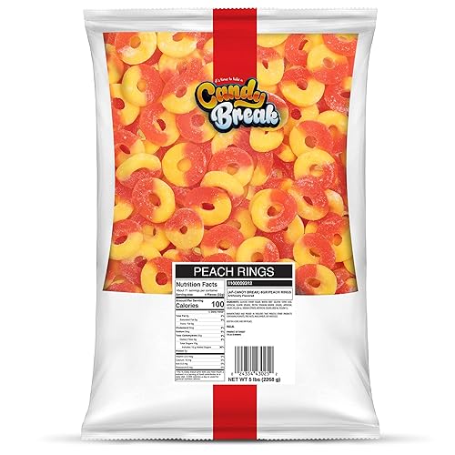 Too Many Peach Rings (5 lbs)