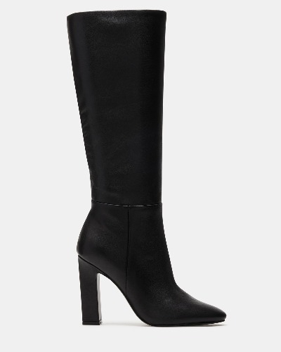 ARCHERS BLACK LEATHER | BLACK LEATHER / 8.5 / 17