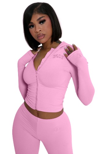 BASICS HOODIE (COTTON CANDY PINK) | S