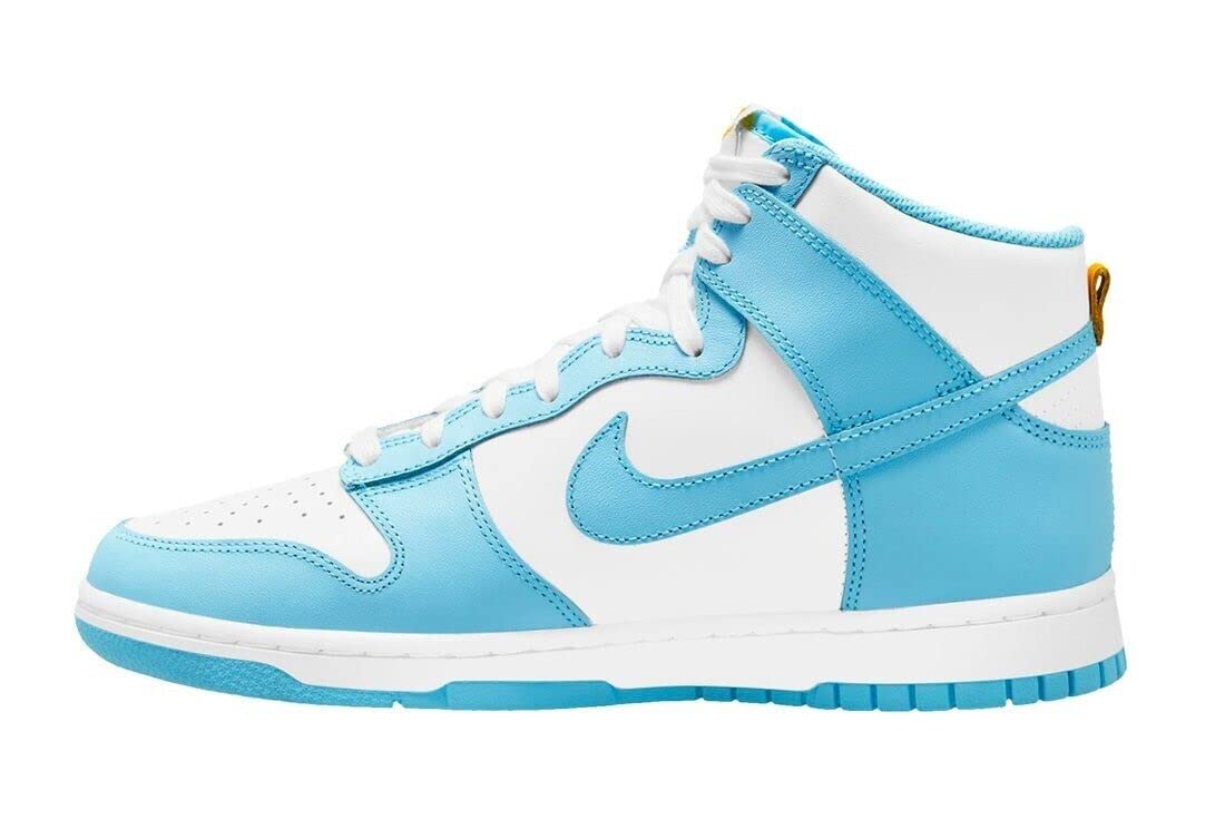 Nike Mens Dunk High DD1399 101 Syracuse - Size - 9 - Blue Chill Blue Chill White