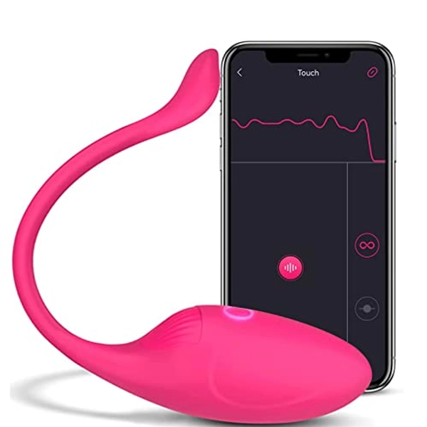 APP Remote Control G-spot Vibrator, Pink Fun Long Distance Bluetooth Wearable Panty Couple Vibrator, Rechargerable Adult Sex Toys More Than 10 Vibrations for Women and Couple, Female Sex Toy for Women