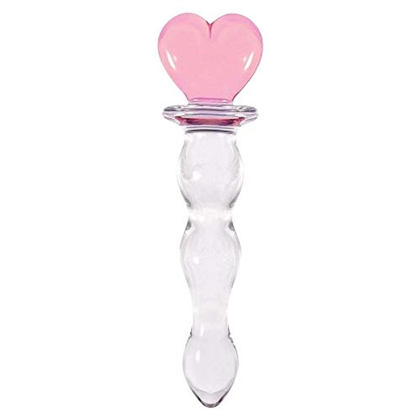 Sex Factory Glass Dildo for Women, Crystal Masturbator Adult Products G-spot Pleasure Anal Butt Plug