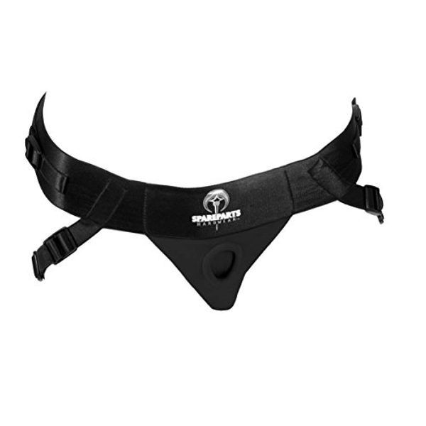 SpareParts Hardwear Joque (Double Strap) Harness Adjustable and Washable B, Belt 35-65Inch Hips, Leg Straps 14-24Inch