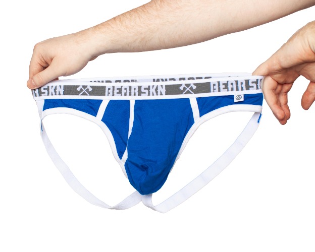 Bear Skn Jock Strap - Blueberry Lights | 5XL