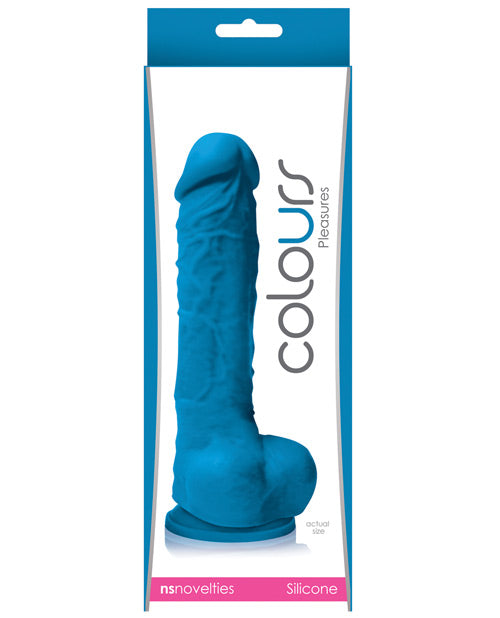 Colours Pleasures Dildo - Blue