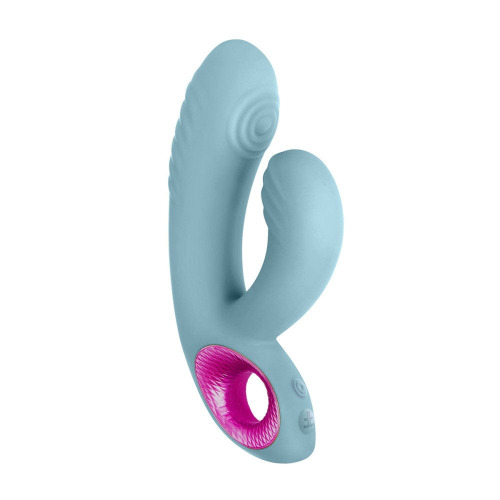 Cora Thumping Vibrator - Sky Blue