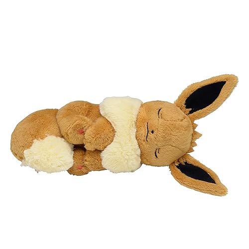 Pokemon Center Original Plüschpuppe Sleeping Eevee 602-242064