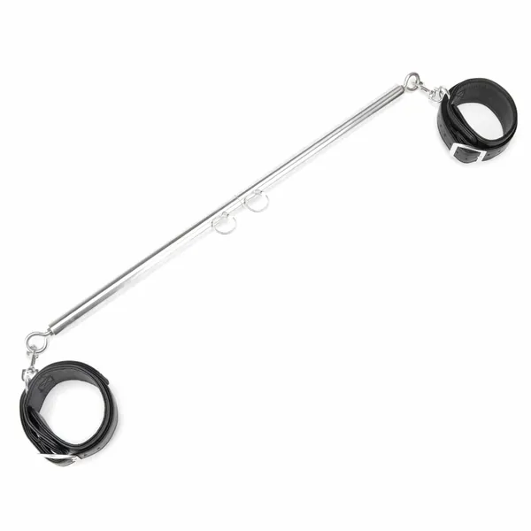 Expandable Spreader Bar Set 35 - 47 With Detachable Leatherette Cuffs