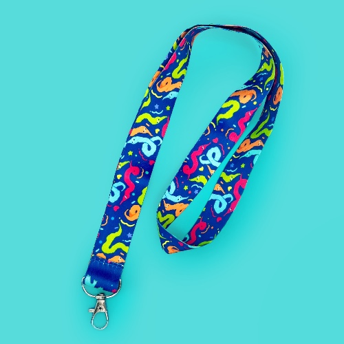 Rainbow Worm  | Lanyard