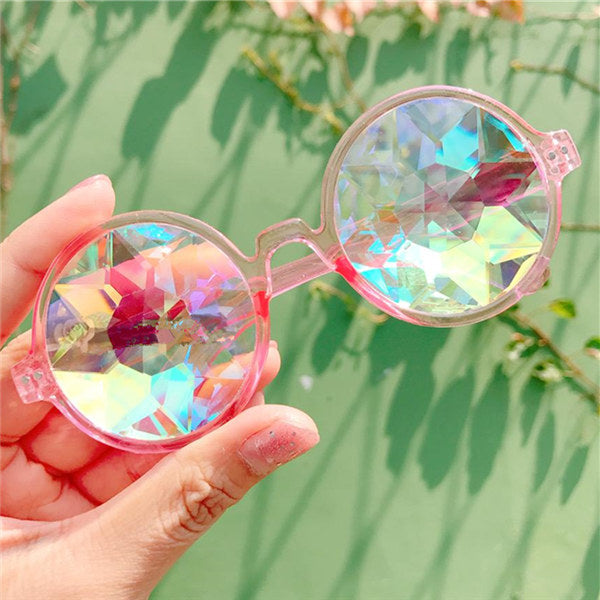 Crystal Gem Sunglasses - Clear