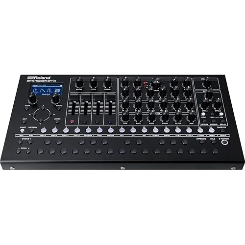 Roland SH-4d Compact Desktop Synthesizer | 11 OSC Models | Professional Sound Design Tools | Hands-On Workflow | Multitimbral Pattern Sequencer | Extensive FX | Suited for Studio, Stage & Traveling