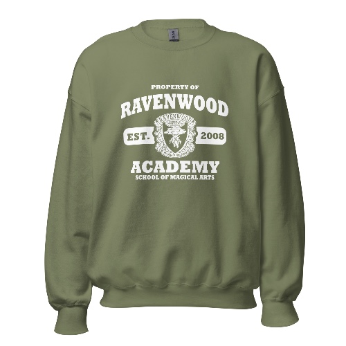 Wizard101 Ravenwood Academy Crewneck Sweatshirt | L