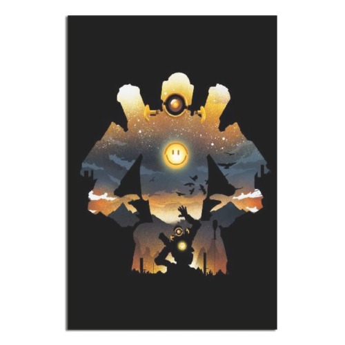 Anime Game Apex Legends Pathfinder Poster Picture Canvas Wall Art Print Modern Home Room Game Art Decor 12x18inchs(30x45cm) - Pathfinder 12x18 inchs Unframed