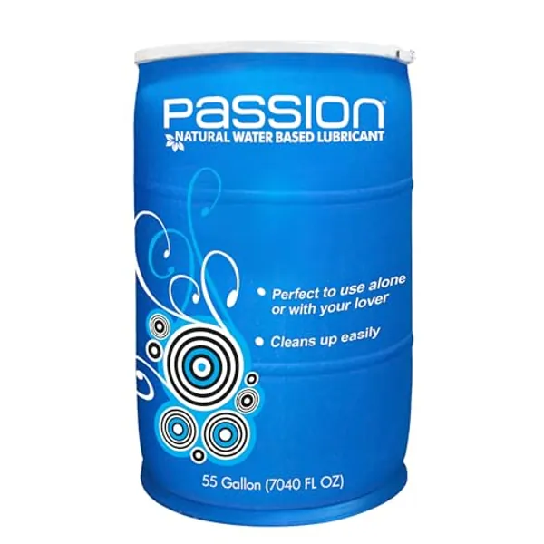 Passion Natural Water-Based Lubricant - 55 Gallon