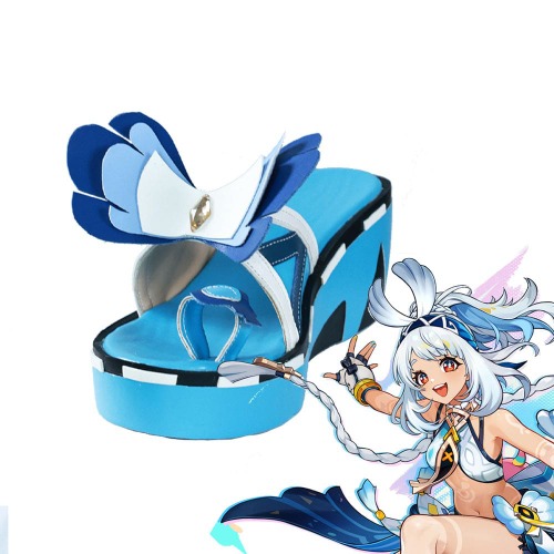 Game Genshin Impact Cosplay Mualani Cosplay Shoes - 36