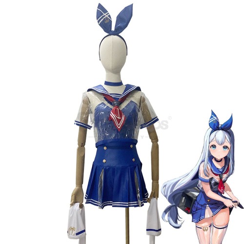 【Custom-Tailor】Game Goddess of Victory: NIKKE Cosplay Anchor Cosplay Costume Swimsuit - Custom-Tailor
