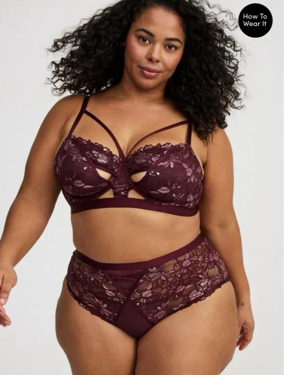 Torrid Bra & Panty Lingerie Set