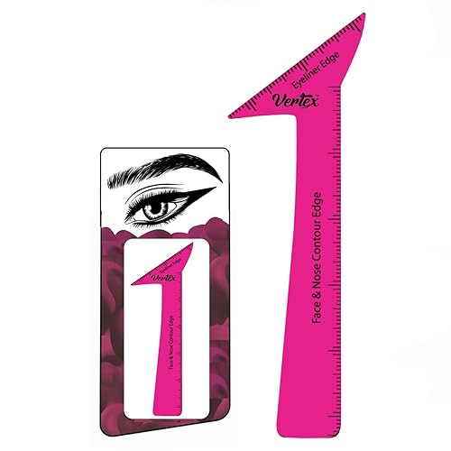 Eyeliner Stencils Pencil Liquid Waterproof Tool For Liner Makeup Brush Pen Stamp Thin Sharpener Cat Eyes Small Angled Wing Tip | Real Beginners Techniques Eye Shadow Lines Gel Eyebrow Pomade Black