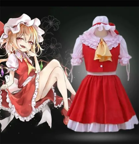 Touhou Project Flandre Scarlet Fullset  with wig