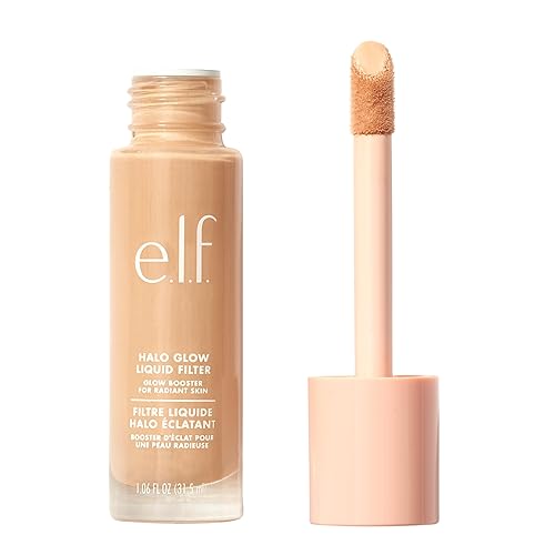 e.l.f. Halo Glow Liquid Filter, Complexion Booster For A Glowing, Soft-Focus Look, Infused With Hyaluronic Acid, Vegan & Cruelty-Free, 2 Fair- Light - 2 Fair/Light