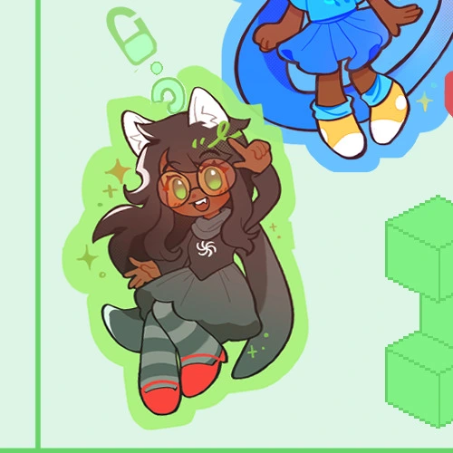 Jade Harley God Tier Ver. (Homestuck) Acrylic Charm