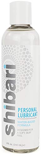 Shibari Personal Lubricant - Water Based 8oz Bottle - Water-Based - 8 Fl Oz (Pack of 1)