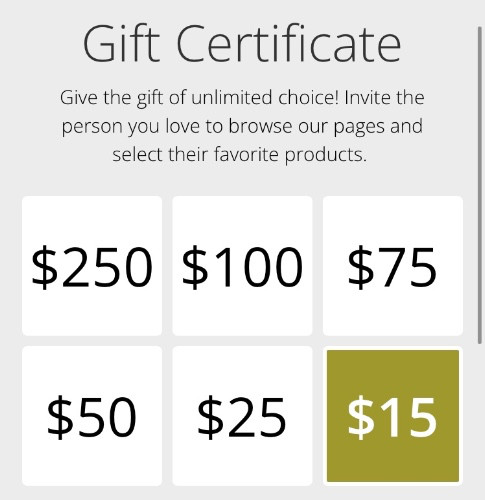 Adagio Teas - Gift Certificate