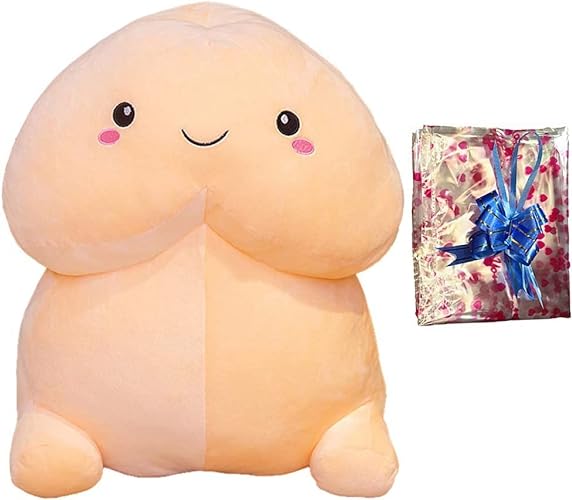 RZUFZPNB Funny Plush Pillow Cute Creative Cartoon Soft Stuffed Plush Home Decor Pillow Plush Prank Festival Gift for Friend (Smile Pink, 7.8in) - 7.8in - Smile Pink