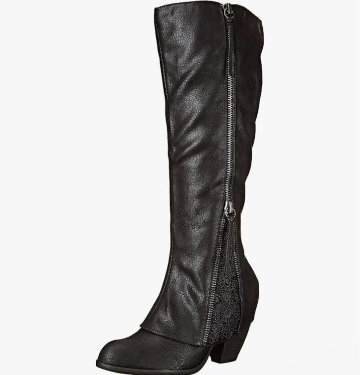 Not Rated Women's Sassy Classy Winter Boot - 10 - Black