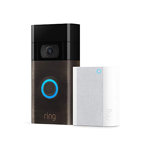 Ring Video Doorbell - Venetian Bronze with Ring Chime (2020 release) - Venetian Bronze - with Ring Chime