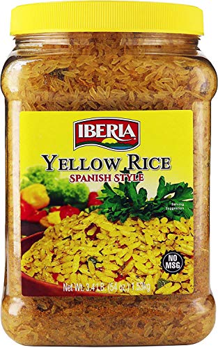 Iberia Spanish Style Yellow Rice, 3.4 lbs. - 3.38 Pound (Pack of 1)