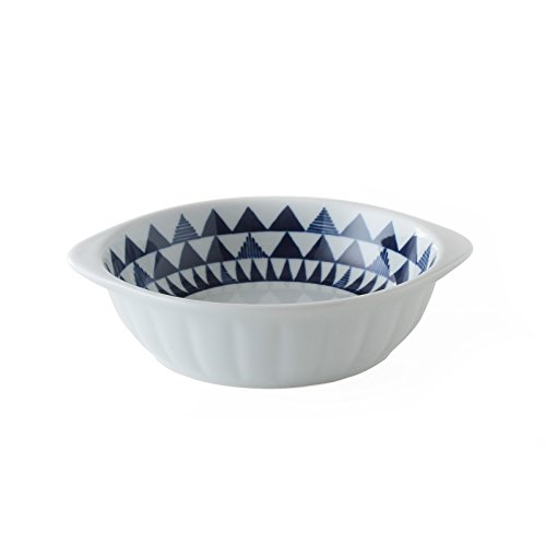 シートゥーシー ジャパン(Ctoc Japan) Hasami Ware Gratin Dish/Small Bowl with Handle, Triangle, Approx. W 6.7 x D 5.5 x H 1.7 inches (17 x 14 x 4.2 cm), 12.8 fl oz (355 cc) - Triangle