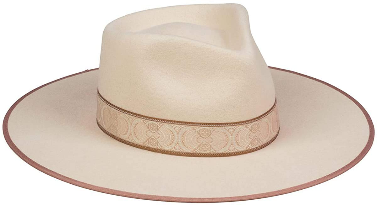Lack of Color Women's Rancher Fedora Hat - Ivory Special Medium