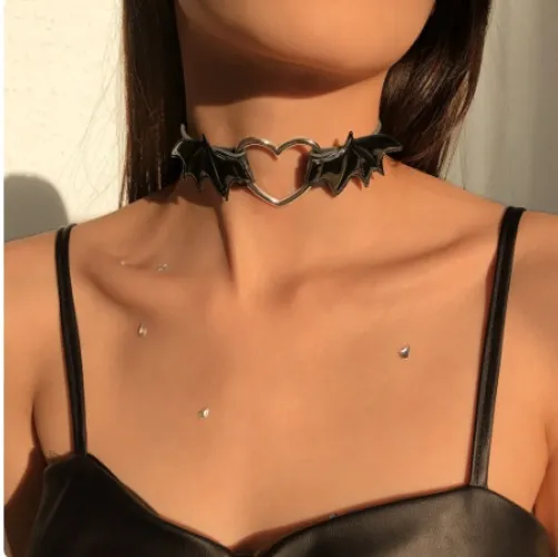  Colar Goth Punk Estilo Vampire