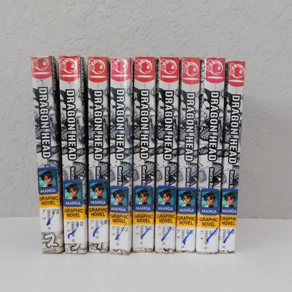 (NOT IN PRINT ANYMORE) Dragon Head Manga Lot Vol 2-10 by Minetaro Mochizuki Tokyopop Horror English
