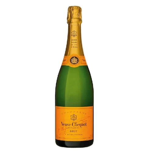 Bottle of Veuve
