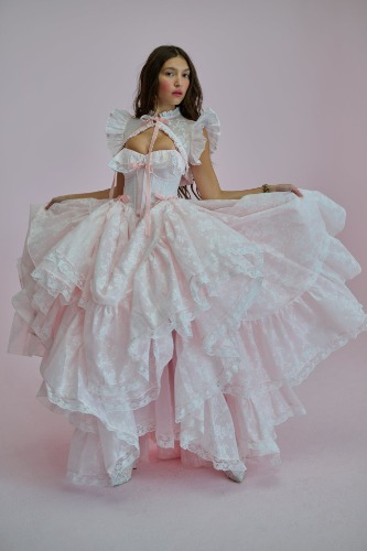 The Pink Lace For Lovers Gown | M