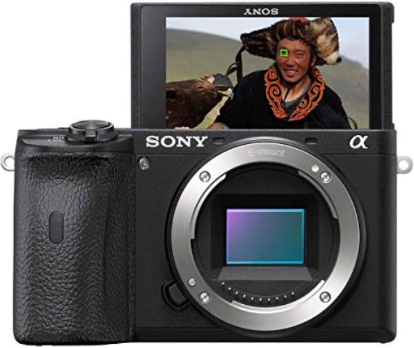 Sony Alpha 6600 | APS-C mirrorless camera (fast 0.02s autofocus, 5-axis optical image stabilization in the housing) - ILCE6600B.CEC - ILCE6600B.CEC